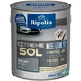Ripolin - Peinture pour sol haute résistance satin, couleur gris loft, pot de 2.5 litres - Pour protection intérieure et extérieure
