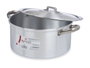 Kinvara Casserole en Aluminium 24 cm 5 L Argent 33x25x12 cm Compatible Lave-vaisselle Gaz Four (Set de 10)