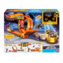 Hot Wheels Monster Trucks Bigfoot 1:64 Métallique - Set Trofeo Del Desafío avec Looping pour Enfants +4 Ans
