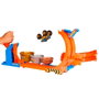 Hot Wheels Monster Trucks Bigfoot 1:64 Métallique - Set Trofeo Del Desafío avec Looping pour Enfants +4 Ans