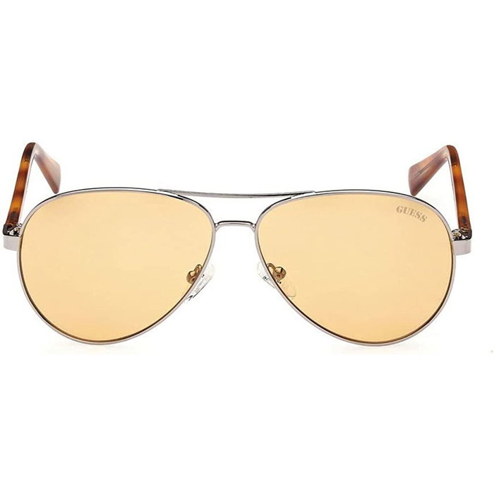 Guess GU8279 08E Lunettes de soleil Aviateur Argenté