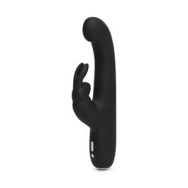 Vibromasseur Lapin Happy Rabbit G-Spot Noir