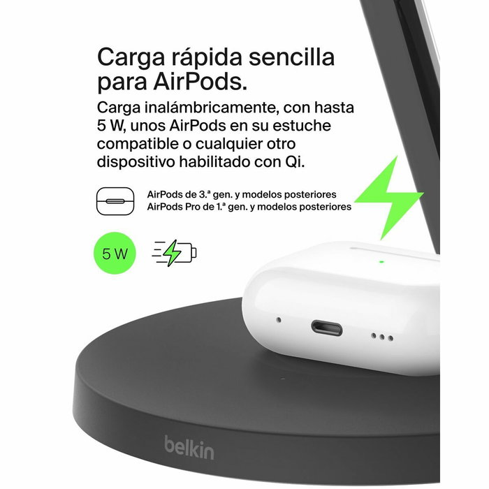 Chargeur mural Belkin WIZ032KQBK Noir