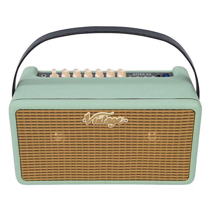 Vintage Retro 25 Amplificateur avec DSP - Vert Menthe Vintage Retro 25 Amplificateur avec DSP - Vert Menthe