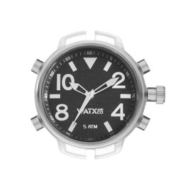 Watxandco RWA3735 Montre Unisexe Silicone 49mm