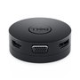 Dell DA300 - Adaptateur mobile universel USB-C avec ports HDMI, VGA, DisplayPort et RJ-45 Ethernet - Noir