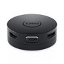 Dell DA300 Adaptateur mobile USB-C HDMI/VGA/DisplayPort/RJ-45, Noir