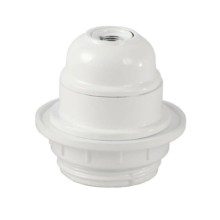 GSC Evolution Portalampes en bakélite semi-roscable E27 Blanc GSC Evolution Portalampes en bakélite semi-roscable E27 Blanc