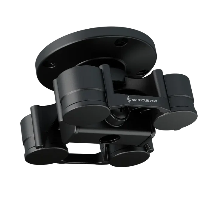 IsoAcoustics V120 Support mural enceinte isolation acoustique rotation 360° inclinaison 90° charge 18kg noir IsoAcoustics V120 Support mural enceinte isolation acoustique rotation 360° inclinaison 90° charge 18kg noir