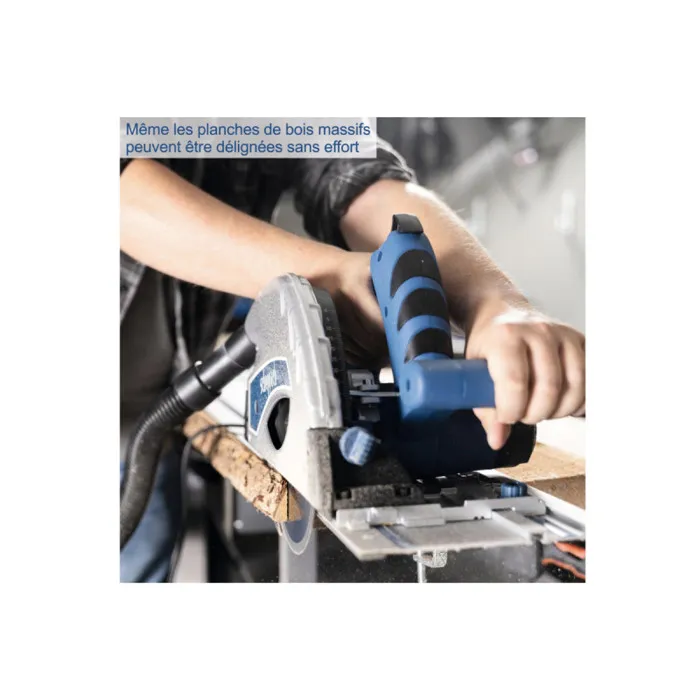 Scheppach Scie plongeante PL56 - 1200W - Diamètre 160 mm - Pour découpes précises sur multiples matériaux