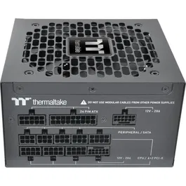 Thermaltake Toughpower GT Alimentation PC 1200W 80+ Gold ATX 3.1 Full modulaire avec connecteurs PCI-E 5.1 12VHPWR x2 - Noir