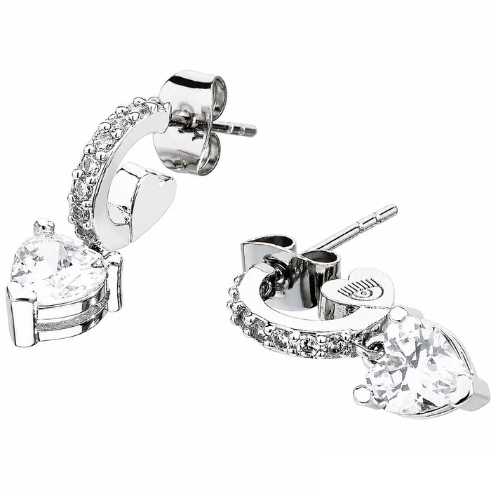 Chiara Ferragni Boucles d'oreilles FIRST LOVE J19AWJ11 Gris Chiara Ferragni Boucles d'oreilles FIRST LOVE J19AWJ11 Gris