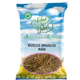 Herbes Del Moli Ruscus Racine 60 G Eco - Ruscus aculeatus pour infusion, boîte de 60 grammes