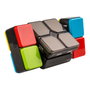MOOSE - Jeu Flipslide 90984 en espagnol - Jeu électronique portable avec 4 modes (Vitesse, Niveau, Mémoire, Multijoueur) - Pour enfants dès 8 ans