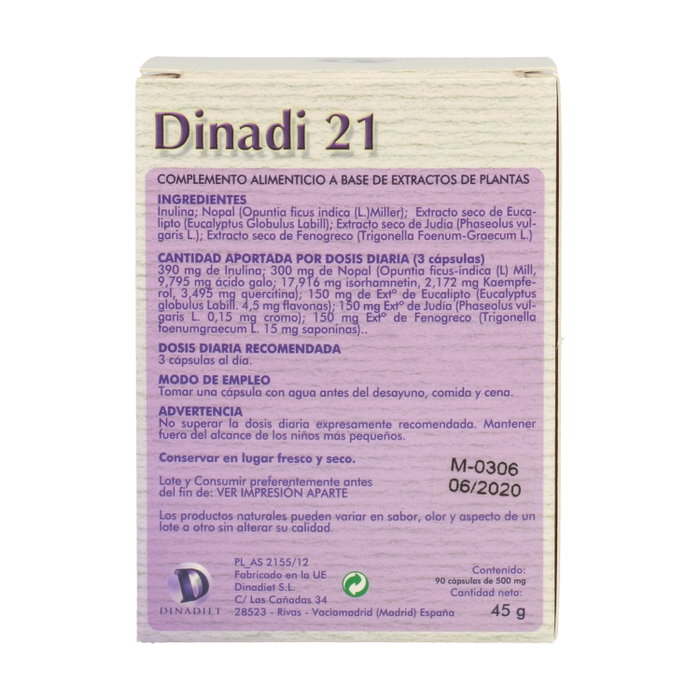 Dinadiet Dinadi 21 90 capsules