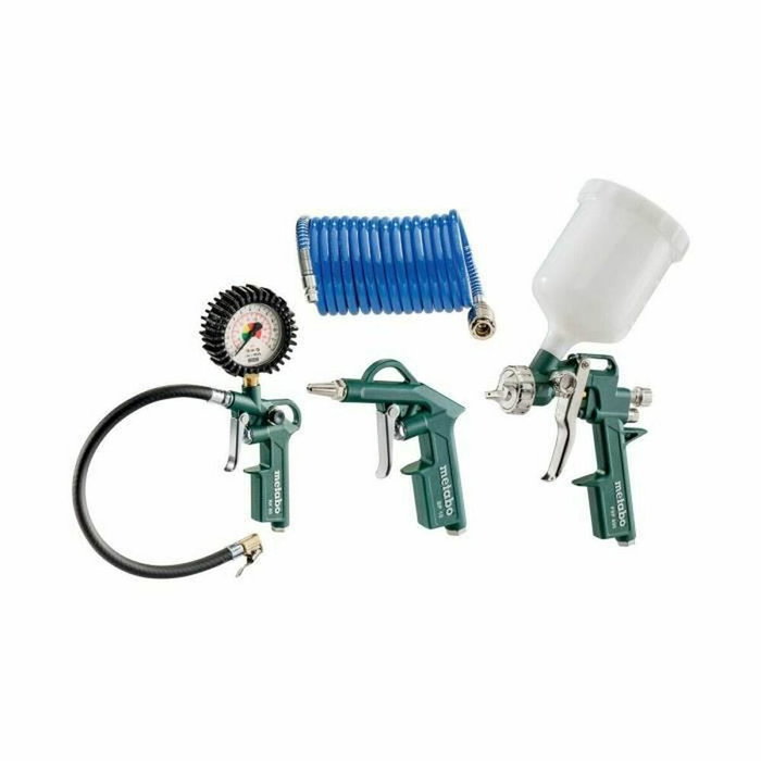 Metabo LPZ 4 Set d'outils à air comprimé avec flexible de 4,9 m