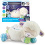 V-Tech Veilleuse Peluche Musicale Proyector Ovejita avec Sensor de Son et Discos Intercambiables - 70+ Melodias, Historias, Sonidos - Langue: Espagnol, Modèle 80-550522
