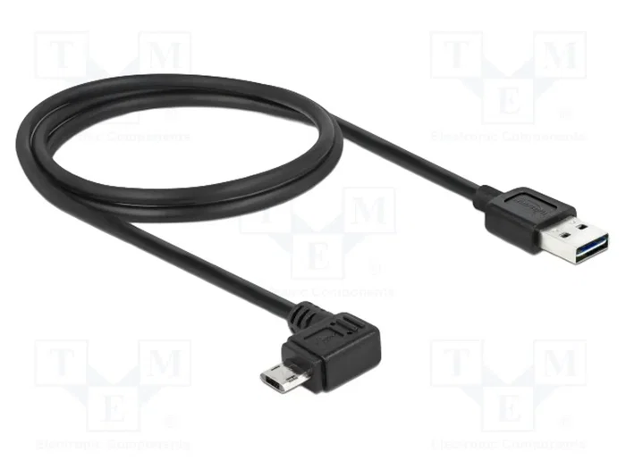 DELOCK Câble USB 2.0 noir 1m DELOCK Câble USB 2.0 noir 1m