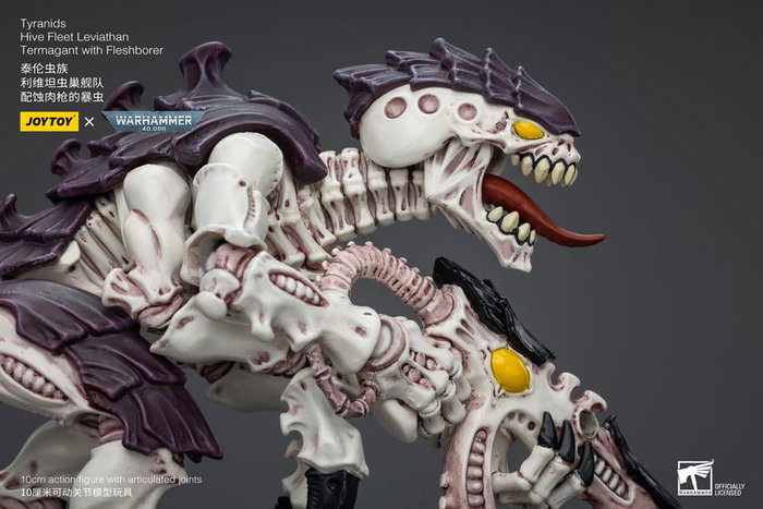 Joy Toy (CN) Warhammer 40k Tyranids Hive Fleet Leviathan Termagant avec Fleshborer 12 cm
