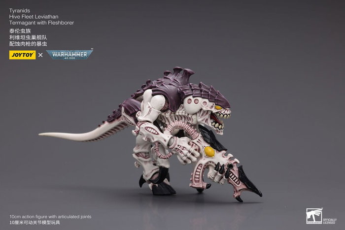 Joy Toy (CN) Warhammer 40k Tyranids Hive Fleet Leviathan Termagant avec Fleshborer 12 cm