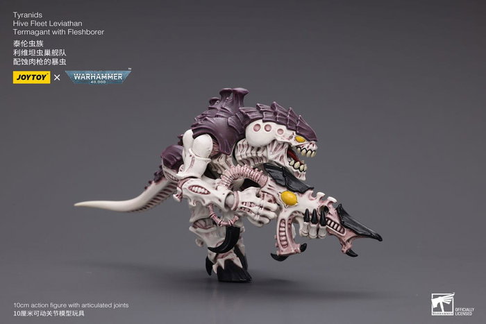 Joy Toy (CN) Warhammer 40k Tyranids Hive Fleet Leviathan Termagant avec Fleshborer 12 cm
