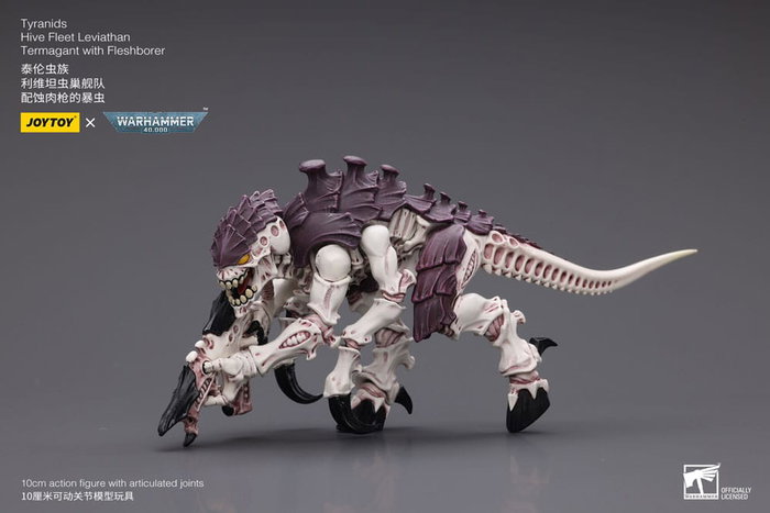 Joy Toy (CN) Warhammer 40k Tyranids Hive Fleet Leviathan Termagant avec Fleshborer 12 cm