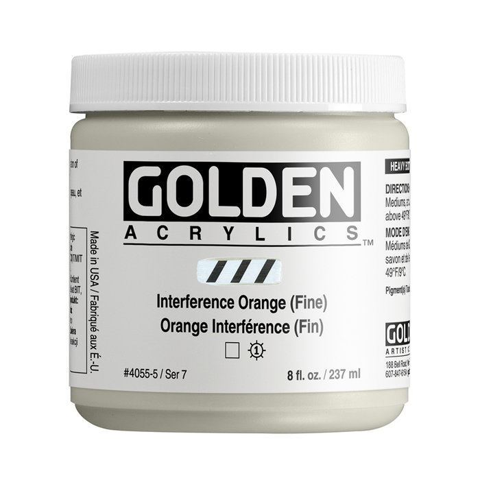 Golden Orange Interférence (Fin) Heavy Body Golden Orange Interférence (Fin) Heavy Body