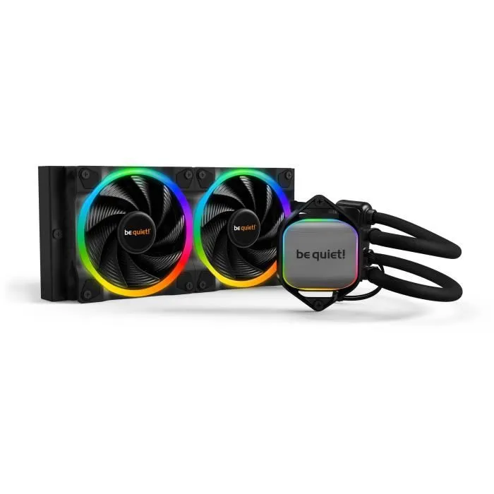 Be quiet! Pure Loop 2 FX 240 mm Watercooling All-in-One - Système de refroidissement liquide avec ventilateurs ARGB BW013 pour Intel et AMD (LGA 1700, AM5) Be quiet! Pure Loop 2 FX 240 mm Watercooling All-in-One - Système de refroidissement liquide avec ventilateurs ARGB BW013 pour Intel et AMD (LGA 1700, AM5)
