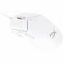 HyperX Pulsefire Haste 2 (6N0A8AA) - Souris de jeu filaire USB ambidextre, 26000 DPI, 52g, câble 1.8m, blanc