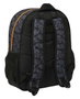 Safta Sac à dos junior à roulettes Naruto 32x38x12 cm en polyester 300D noir et orange
