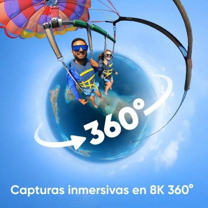 Insta360 X4 Caméra d'action sport 360° - Noir