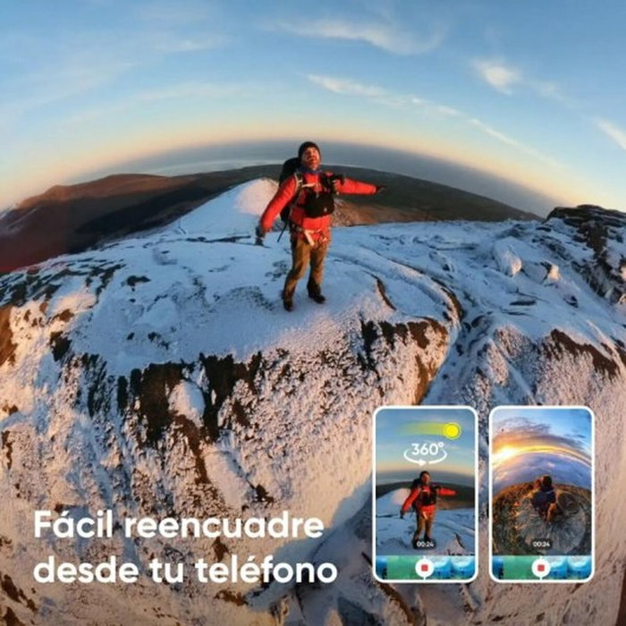 Insta360 X4 Caméra d'action sport 360° - Noir
