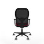 Piqueras y Crespo Chaise de Bureau 1D036G0 Rouge