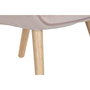 Siège DKD Home Decor Rose Polyester Bois 67 x 69 x 96 cm 75 x 69 x 96 cm
