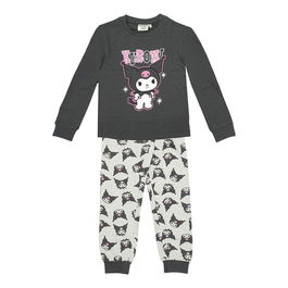 Pyjama Enfant Kuromi Gris