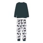 Cerdá Pyjama Long en Jersey Hello Kitty Kuromi pour Enfant 12 Ans - Gris
