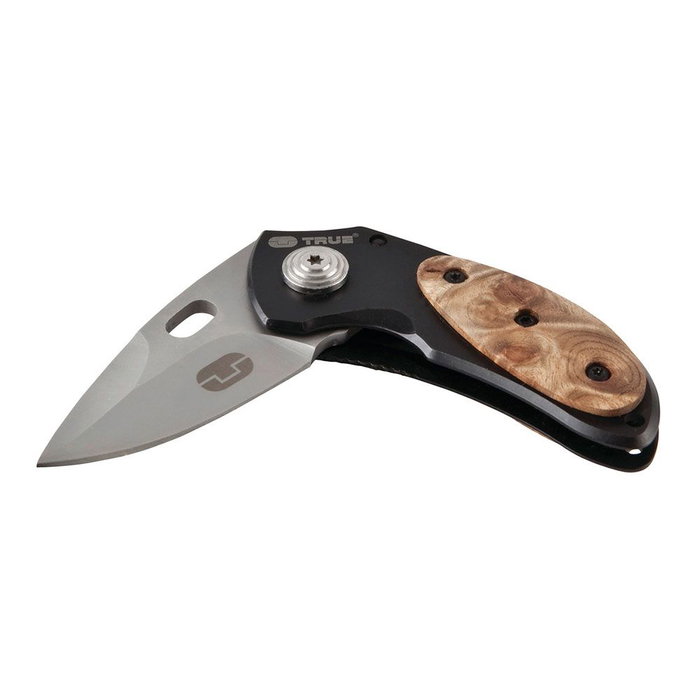 True Navaja Jackknife en bois d'acajou