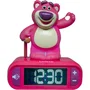Lexibook Réveil veilleuse Lotso - Rouge, Blanc