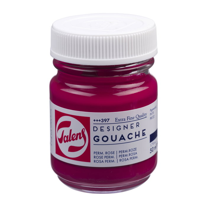 Talens Tempera Extra Fine Rose Permanent (Magenta) 397 - 50 ml Talens Tempera Extra Fine Rose Permanent (Magenta) 397 - 50 ml