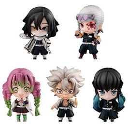 Megahouse Pack de 5 figurines Tanjiro & The Hashira Set B