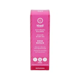 Khadi Huile Capillaire Rose Réparatrice 50ml