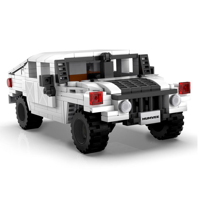 CADA (sous licence) - Kit de Construction 1:24 Humvee Off-Road - Véhicule Tout-Terrain - 328 Pièces - À Partir de 8 Ans