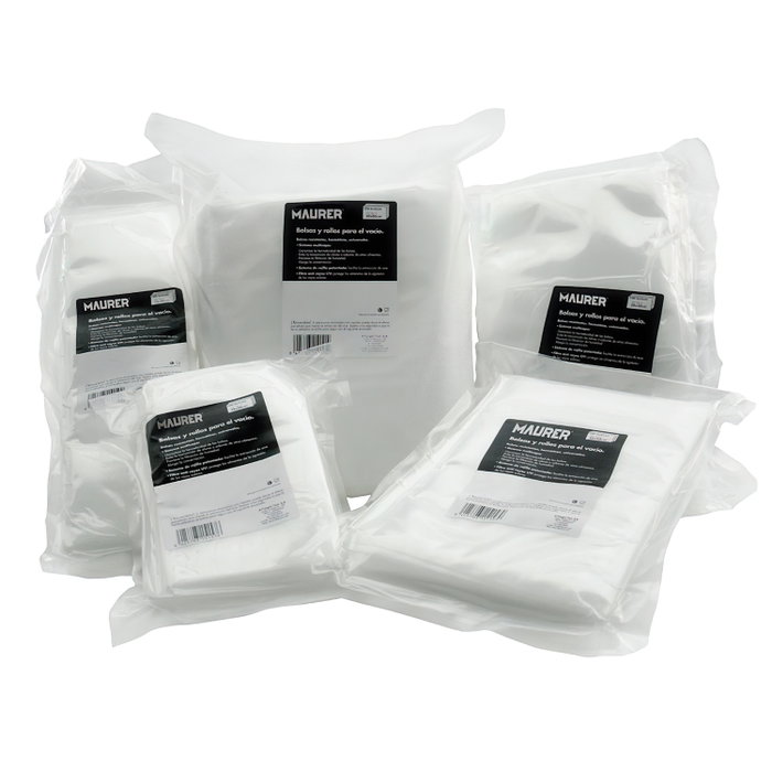 MAURER Sacs emballage sous vide gaufrés 20 x 600 cm (2 rouleaux)