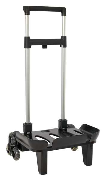 Safta Carro Portamochilas - Chariot trolley pliable à 3 roues pour sacs, noir, 32x88x23.5 cm