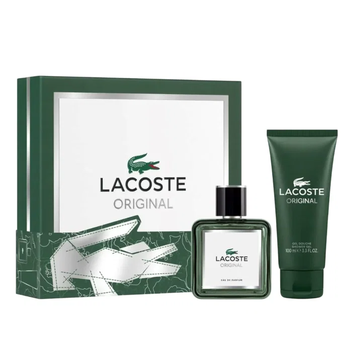 Lacoste Set Original Eau De Parfum et Gel Douche pour Homme Lacoste Set Original Eau De Parfum et Gel Douche pour Homme