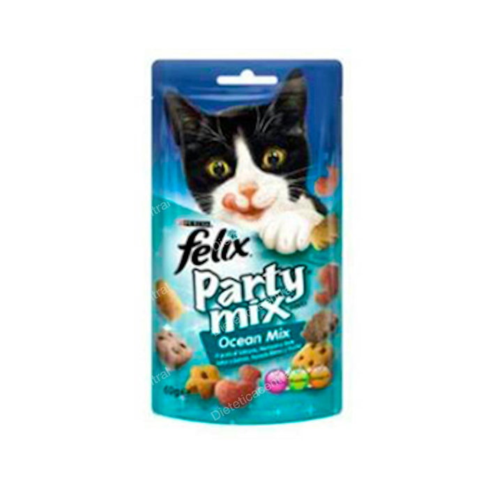 Purina Vet Felix Party Feline Mix Ocean Boîte 8x60 G Purina Vet Felix Party Feline Mix Ocean Boîte 8x60 G