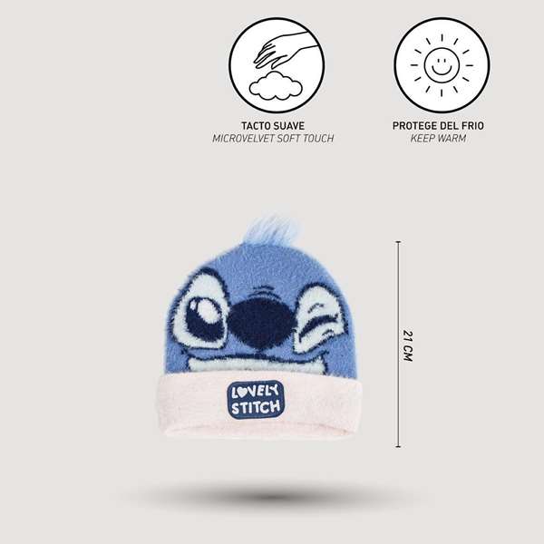 Cerdá Bonnet en laine Stitch pour enfant à partir de 3 ans