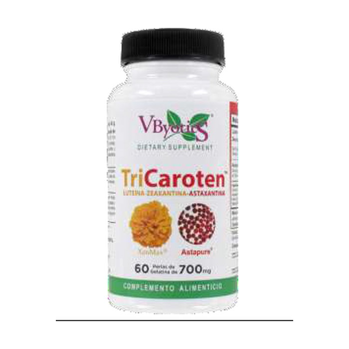 VBYOTICS Tricaroten 60 perlas