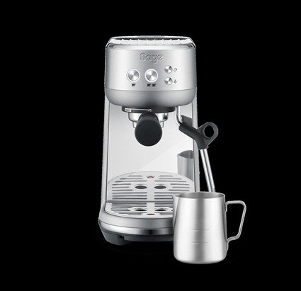 Sage Machine à Café Expresso Bambino™ SES450BSS4EEU1 - 54 mm, ThermoJet® en 3s, PID pour Texture Lait Barista