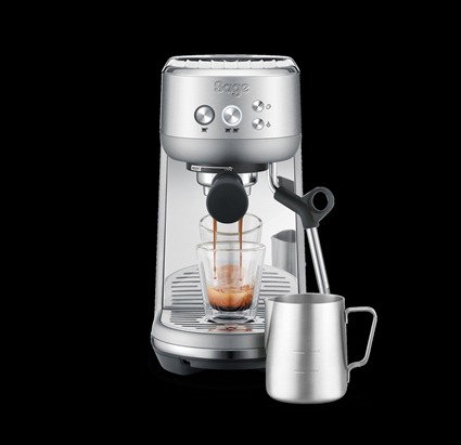 Sage Machine à Café Expresso Bambino™ SES450BSS4EEU1 - 54 mm, ThermoJet® en 3s, PID pour Texture Lait Barista